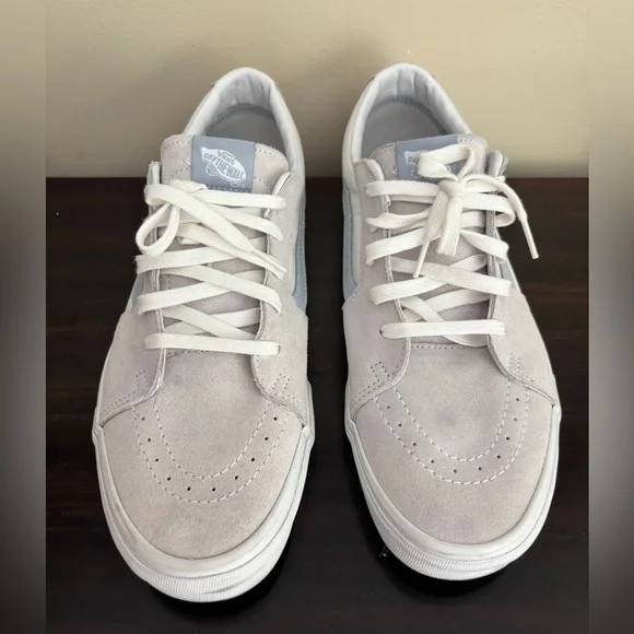 Vans Men's Gray Suede Sneakers - Picture 2 of 5